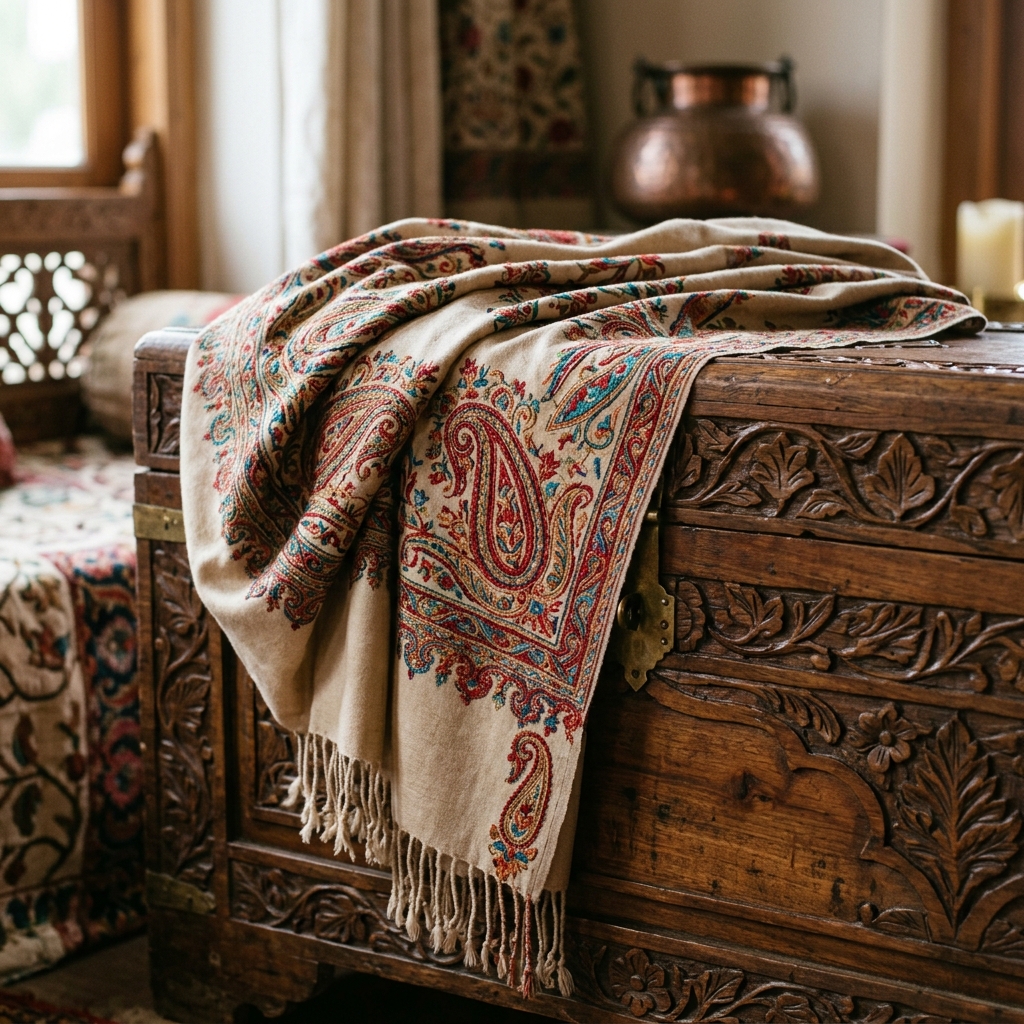 Intricate Pashmina Shawl